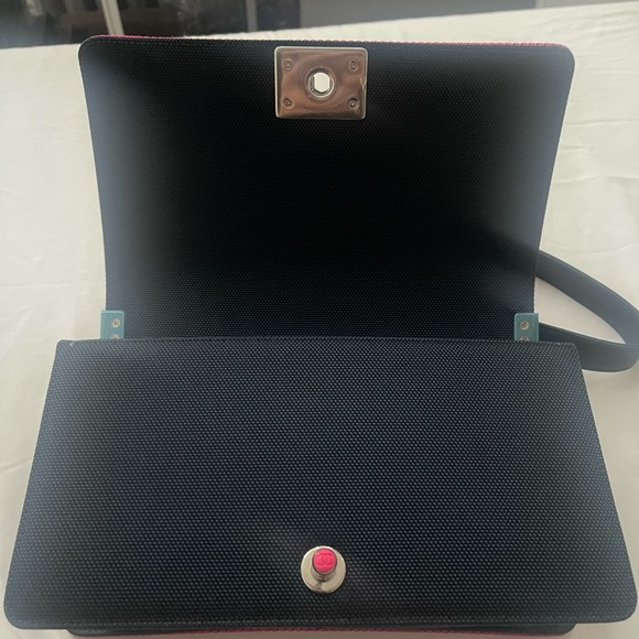 Chanel Fluo Boy Flap Bag Quilted Canvas - Picture 4 of 13